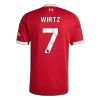 WIRTZ #7 Liverpool Jersey 2025/26 Home - ijersey