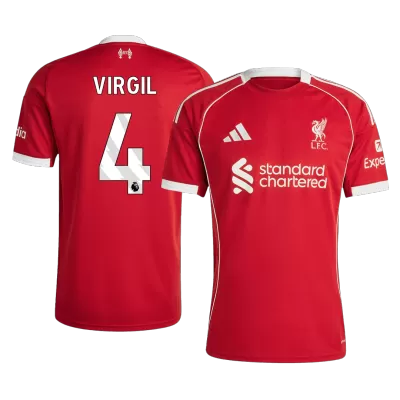 VIRGIL #4 Liverpool Jersey 2025/26 Home - ijersey