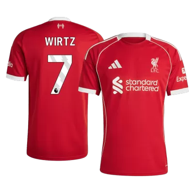WIRTZ #7 Liverpool Jersey 2025/26 Home - ijersey
