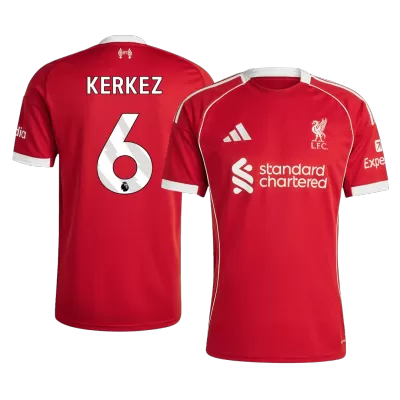 KERKEZ #6 Liverpool Jersey 2025/26 Home - ijersey