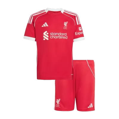 Youth Liverpool Jersey Kit 2025/26 Home - ijersey