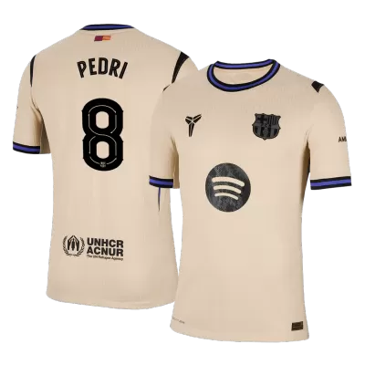 PEDRI #8 Barcelona Jersey 2025/26 Authentic Away - UCL - ijersey
