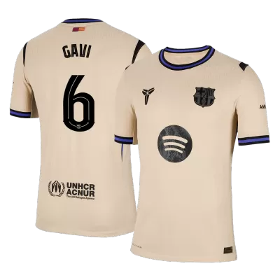 GAVI #6 Barcelona Jersey 2025/26 Authentic Away - UCL - ijersey