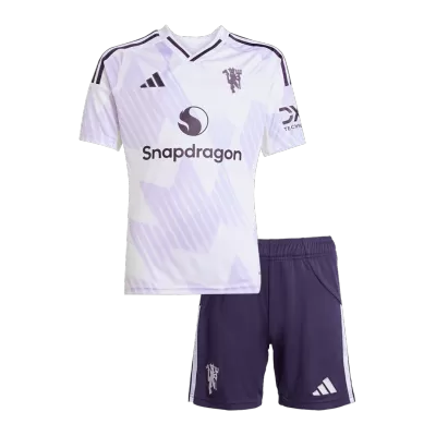 Youth Manchester United Jersey Kit 2025/26 Away - ijersey
