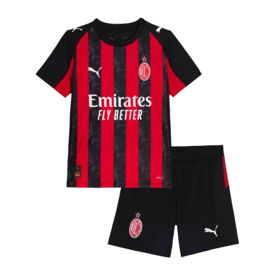 Youth AC Milan Jersey Kit 2025/26 Home - ijersey