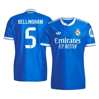 BELLINGHAM #5 Real Madrid Jersey 2025/26 Authentic Third - ijersey