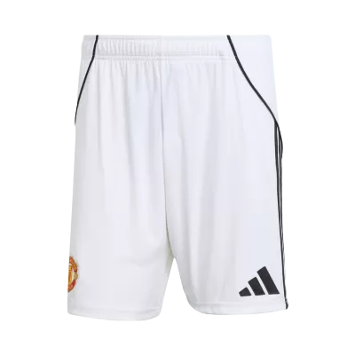 Manchester United Soccer Shorts 2025/26 Home - ijersey