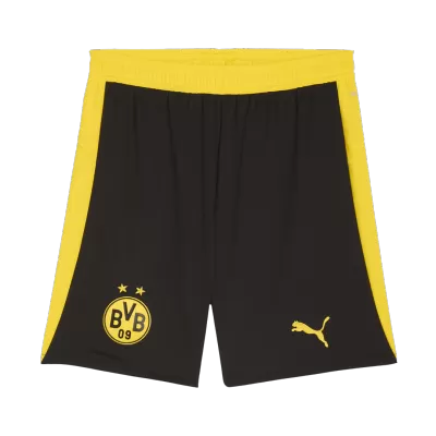 Borussia Dortmund Soccer Shorts 2025/26 Home - ijersey