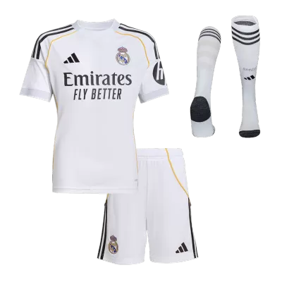 Youth Real Madrid Jersey Whole Kit 2025/26 Home - ijersey