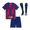 Youth Barcelona Jersey Whole Kit 2025/26 Home - ijersey