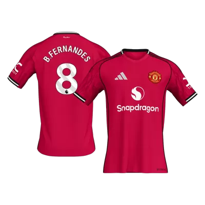 B.FERNANDES #8 Manchester United Jersey 2025/26 Home - ijersey