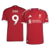 ISAK #9 Liverpool Jersey 2025/26 Authentic Home - ijersey