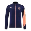 Barcelona Jacket Tracksuit 2025/26 - Navy&Orange - ijersey