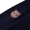Barcelona Jacket Tracksuit 2025/26 - Navy&Orange - ijersey