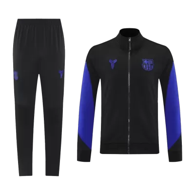 Barcelona Jacket Tracksuit 2025/26 - Black&Purple - ijersey