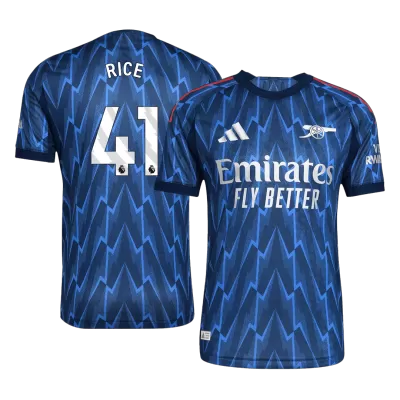 RICE #41 Arsenal 2025/26 Authentic Away - ijersey