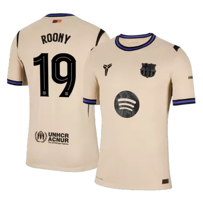 ROONY #19 Barcelona Jersey 2025/26 Player Version Away - UCL - ijersey