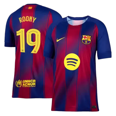 ROONY #19 Barcelona Jersey 2025/26 Home - UCL - ijersey