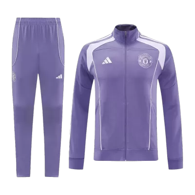Manchester United Jacket Tracksuit 2025/26 - Purple - ijersey