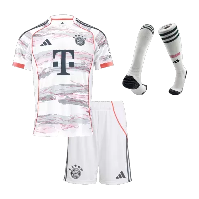 Youth Bayern Munich Jersey Whole Kit 2025/26 Away - ijersey