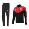 Manchester United Jacket Tracksuit 2025/26 - Red&Black - ijersey