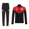 Manchester United Jacket Tracksuit 2025/26 - Red&Black - ijersey