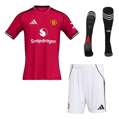 Manchester United Jersey Whole Kit 2025/26 Home - ijersey