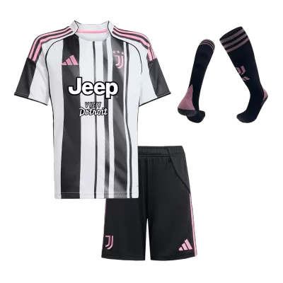 Youth Juventus Jersey Whole Kit 2025/26 Home - ijersey