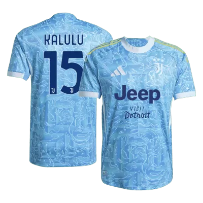 KALULU #15 Juventus Jersey 2025/26 Player Version Away - ijersey