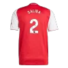 SALIBA #2 Arsenal Jersey 2025/26 Authentic Home - ijersey