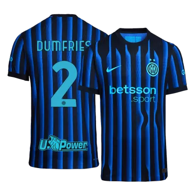 DUMFRIES #2 Inter Milan Jersey 2025/26 Authentic Home - ijersey