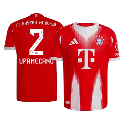 UPAMECANO #2 Bayern Munich Jersey 2025/26 Authentic Home - ijersey