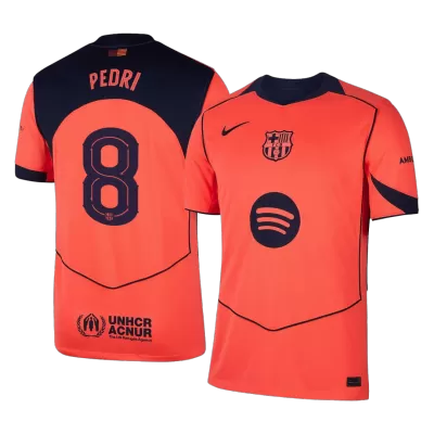 PEDRI #8 Barcelona Jersey 2025/26 Third Away - UCL - ijersey