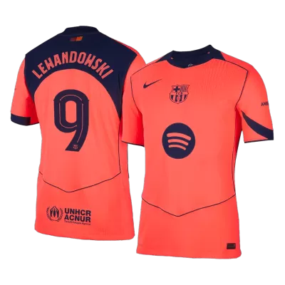 LEWANDOWSKI #9 Barcelona Jersey 2025/26 Authentic Third - UCL - ijersey