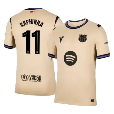 RAPHINHA #11 Barcelona Jersey 2025/26 Away - UCL - ijersey