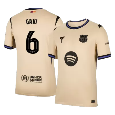 GAVI #6 Barcelona Jersey 2025/26 Away - UCL - ijersey
