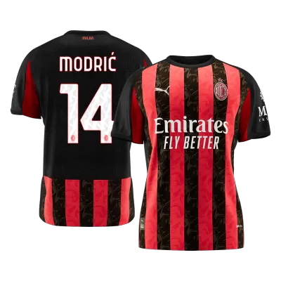 MODRIĆ #14 AC Milan Jersey 2025/26 Home - ijersey