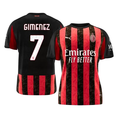 GIMENEZ #7 AC Milan Jersey 2025/26 Home - ijersey