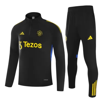 Manchester United Tracksuit 2025/26 - Black - ijersey