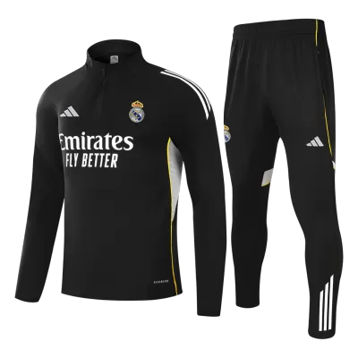 Real Madrid Tracksuit 2025/26 - Black - ijersey