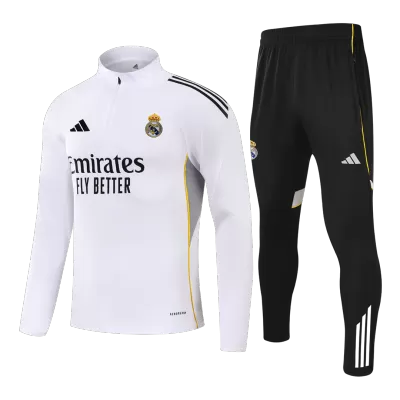Real Madrid Tracksuit 2025/26 - White - ijersey