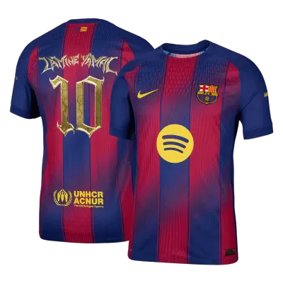 LAMINE YAMAL #10 Barcelona Jersey 2025/26 Authentic Home Kopa Trophy Edition - ijersey