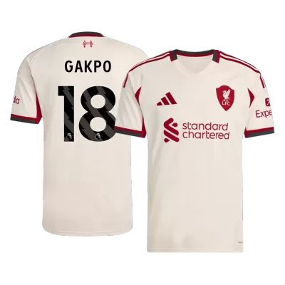 GAKPO #18 Liverpool Jersey 2025/26 Away - ijersey