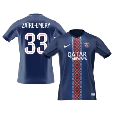 ZAïRE EMERY #33 PSG Jersey 2025/26 Home - ijersey