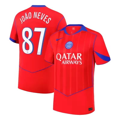 JOÃO NEVES #87 PSG Jersey 2025/26 Third Away - ijersey