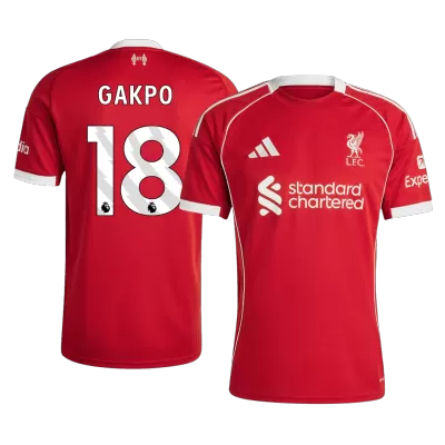 GAKPO #18 Liverpool Jersey 2025/26 Home - ijersey