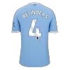 REIJNDERS #4 Manchester City Jersey 2025/26 Home - ijersey