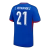 L.Hernandez #21 France Jersey 2024 Home - ijersey