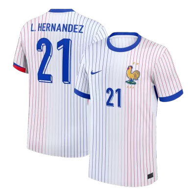 L.HERNANDEZ #21 France Jersey 2024 Away - ijersey