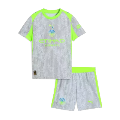 Youth Manchester City Jersey Kit 2025/26 Third - ijersey